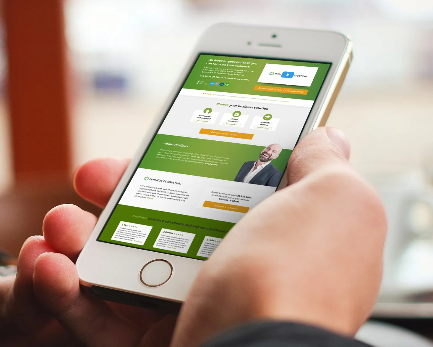 Mobile-first web design — Consultancy